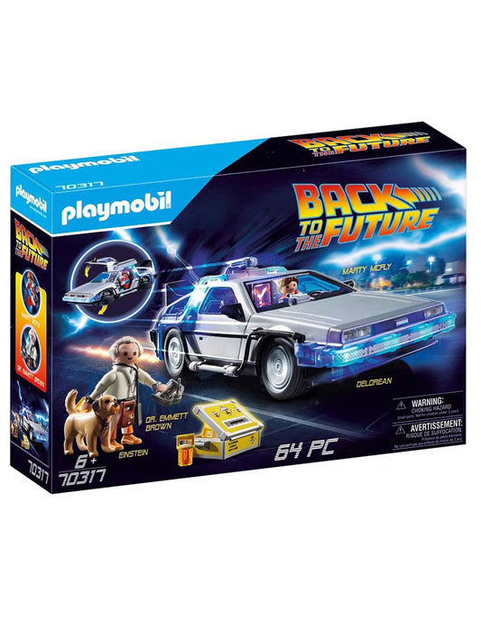 Playmobil Back to the Future Delorean 70317