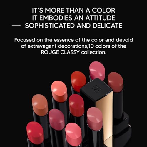 Lipstick 47 | Luxurious Long-Lasting Color, Featherlight Comfort, Luminous and Velvety Finish, Seoul-Inspired Shades, Korean Lip Makeup, 0.12 oz. (3.5g)