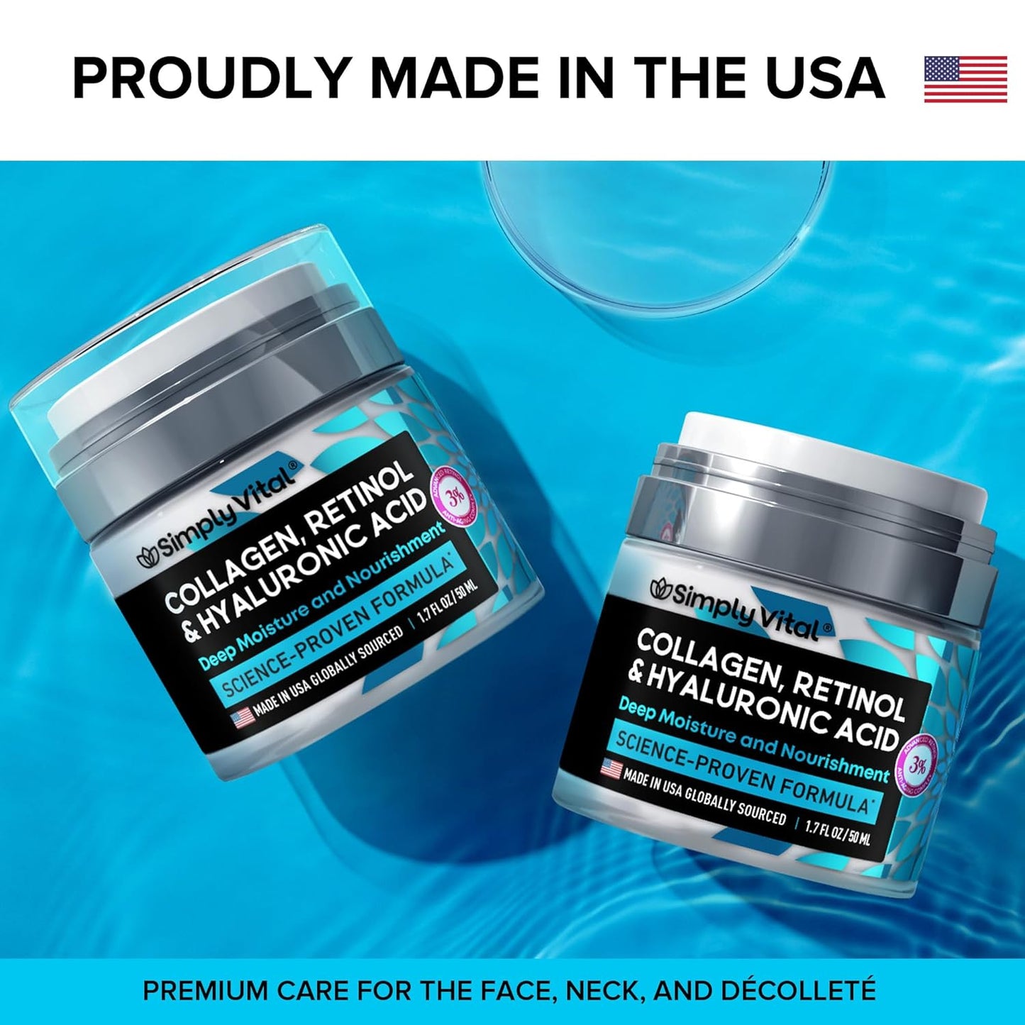 Collagen, Retinol & Hyaluronic Acid Cream