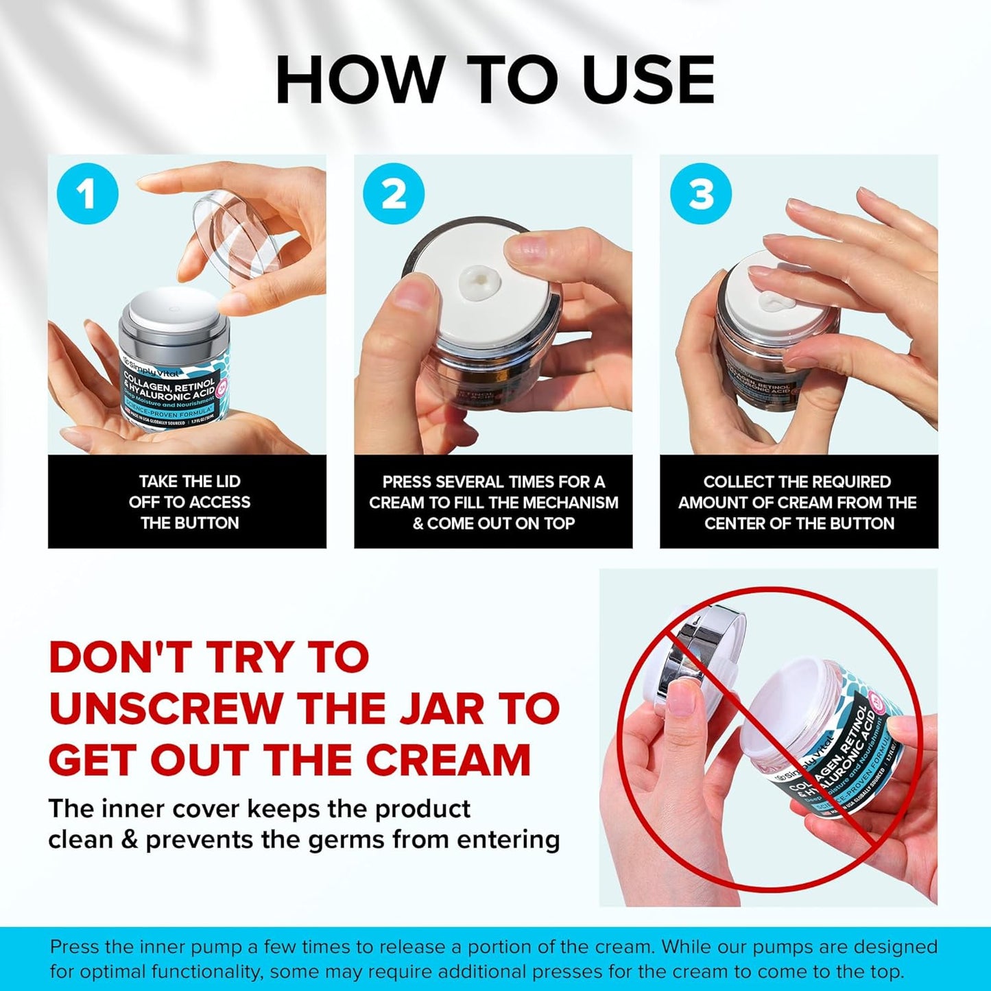 Collagen, Retinol & Hyaluronic Acid Cream