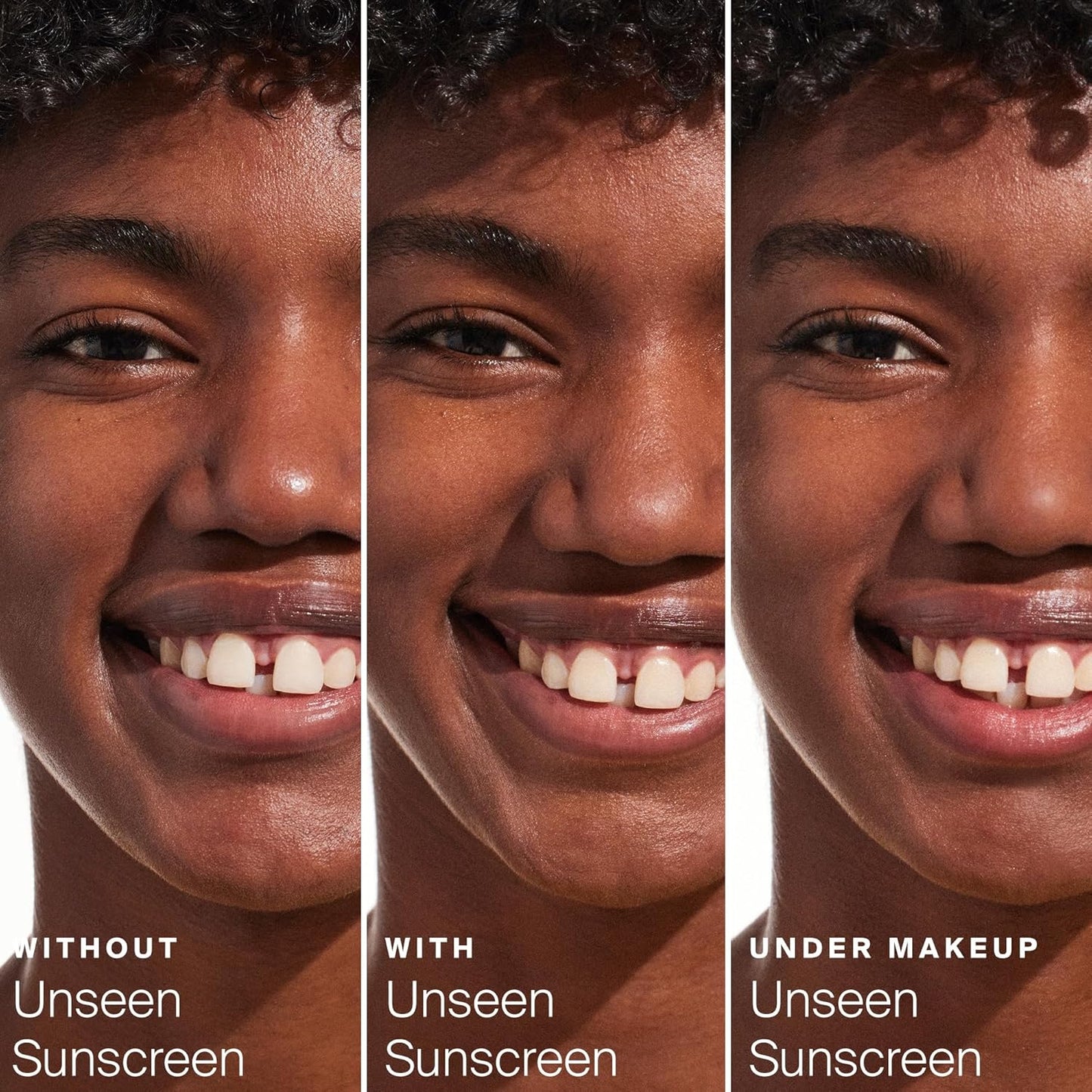 Unseen Sunscreen - SPF 40 - Invisible, Broad Spectrum Face Sunscreen + Makeup-Gripping Primer - Weightless, Scentless, Oil Free - For All Skin Types & Skin Tones - 1.7 fl oz